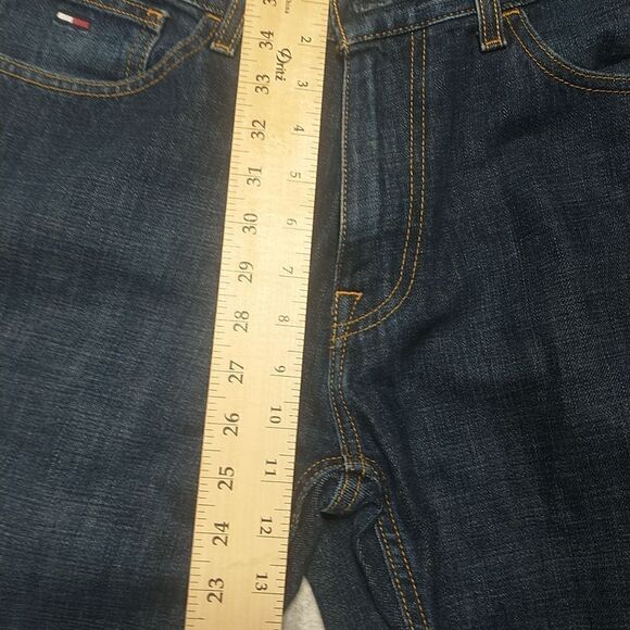 Tommy Hilfiger Jeans Mens (32 Inch Waist) (34 Inch Leg) Slim Fit Blue. - Picture 4 of 10